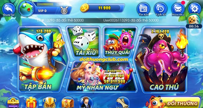 Bắn cá đổi thưởng Bắn Cá Rồng - Game đổi thưởng uy tín nhất game